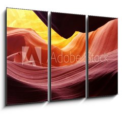Obraz 3D tdln - 105 x 70 cm F_BB113239318 - Lower Antelope Canyon, Arizona, USA