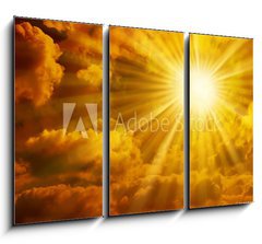 Obraz 3D tdln - 105 x 70 cm F_BB12254744 - soleil biblique