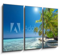Obraz 3D tdln - 105 x 70 cm F_BB126748913 - Traumstrand