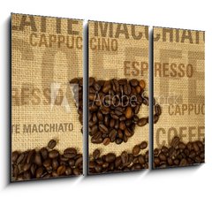 Obraz   coffee collage, 105 x 70 cm
