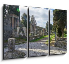 Obraz 3D tdln - 105 x 70 cm F_BB133093356 - Ruins of Pompeii, Naples Italy