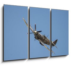 Obraz 3D tdln - 105 x 70 cm F_BB149753196 - spitfire in the skies