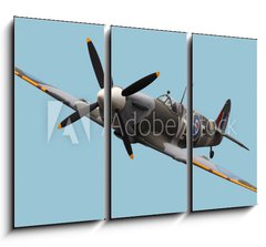 Obraz   Isolated Spitfire, 105 x 70 cm