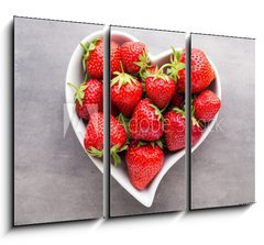 Obraz 3D tdln - 105 x 70 cm F_BB163070845 - Strawberry.