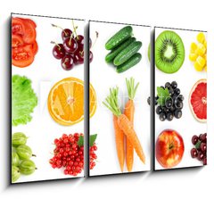 Obraz   Fruits and vegetables, 105 x 70 cm