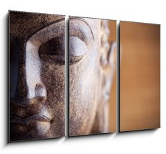 Obraz 3D tdln - 105 x 70 cm F_BB16802641 - Statue de bouddha