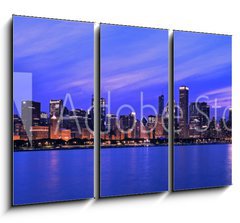 Obraz   XXL  Famous Chicago Panorama, 105 x 70 cm