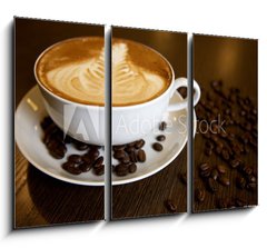 Obraz 3D tdln - 105 x 70 cm F_BB17629836 - Coffee cup