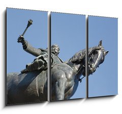 Obraz 3D tdln - 105 x 70 cm F_BB176625690 - Monument in Prague - Pamtnk v Praze