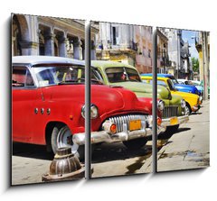 Obraz   Colorful Havana cars, 105 x 70 cm