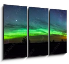 Obraz   Green Aurora Borealis, 105 x 70 cm