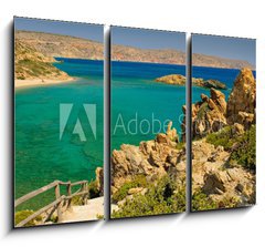 Obraz 3D tdln - 105 x 70 cm F_BB19180487 - Turquoise bay