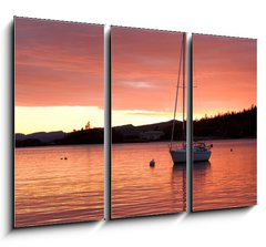 Obraz 3D tdln - 105 x 70 cm F_BB19341133 - Sunset in the background