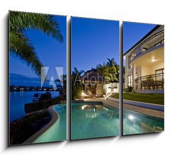 Obraz 3D tdln - 105 x 70 cm F_BB19386008 - Resort style living