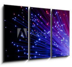 Obraz 3D tdln - 105 x 70 cm F_BB19500581 - multi colored optic fibers