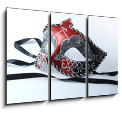 Obraz 3D tdln - 105 x 70 cm F_BB2090419 - venetian mask - bentsk maska