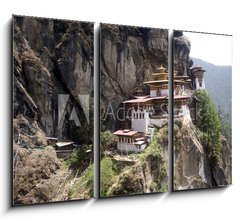 Obraz 3D tdln - 105 x 70 cm F_BB22199825 - Taktshang Goemba, Bhutan