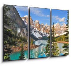 Obraz 3D tdln - 105 x 70 cm F_BB23984590 - Moraine Lake Sunrise 2