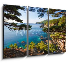 Obraz 3D tdln - 105 x 70 cm F_BB24192565 - russian primorye seashore