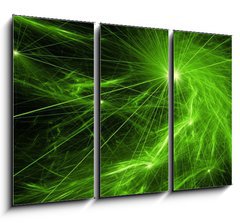 Obraz   Laser lights background, 105 x 70 cm