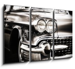 Obraz 3D tdln - 105 x 70 cm F_BB24978437 - American Classic Caddilac Automobile Car.