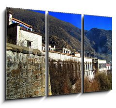 Obraz 3D tdln - 105 x 70 cm F_BB2696083 - tibet - sera monastery