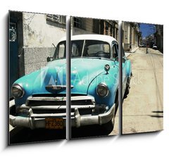 Obraz 3D tdln - 105 x 70 cm F_BB2720394 - havana street - cross process