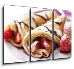 Obraz 3D tdln - 105 x 70 cm F_BB28089544 - crepes