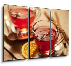 Obraz 3D tdln - 105 x 70 cm F_BB28090479 - toddy or mulled wine - vno nebo svaen vno