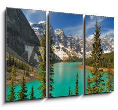 Obraz 3D tdln - 105 x 70 cm F_BB28732439 - Moraine Lake Afternoon