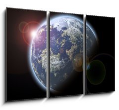 Obraz 3D tdln - 105 x 70 cm F_BB29570442 - Planet