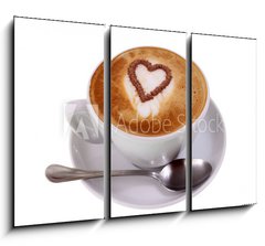 Obraz 3D tdln - 105 x 70 cm F_BB30218761 - Cappuccino