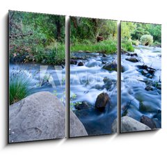 Obraz 3D tdln - 105 x 70 cm F_BB30613920 - Flowing Creek