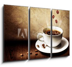 Obraz 3D tdln - 105 x 70 cm F_BB31123122 - Coffee