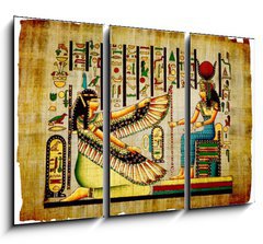 Obraz 3D tdln - 105 x 70 cm F_BB32781426 - Papyrus  Old natural paper from Egypt - Papyrus Star prodn papr z Egypta