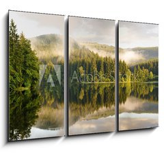 Obraz 3D tdln - 105 x 70 cm F_BB34252157 - Sunset in S sestausee