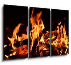 Obraz 3D tdln - 105 x 70 cm F_BB34748655 - Feuer