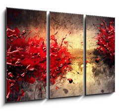 Obraz   Paint Splatter, 105 x 70 cm