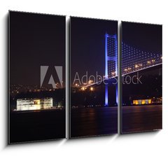 Obraz   The Bosporus Bridge with Beylerbeyi Palace, Istanbul., 105 x 70 cm
