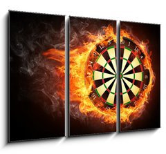 Obraz 3D tdln - 105 x 70 cm F_BB36212218 - Darts Board