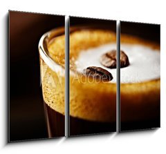 Obraz 3D tdln - 105 x 70 cm F_BB36425623 - Caffe Macchiato