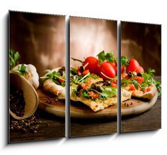 Obraz 3D tdln - 105 x 70 cm F_BB37424511 - Pizza Vegetariana