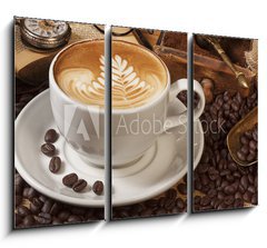 Obraz 3D tdln - 105 x 70 cm F_BB38278131 - Kaffee