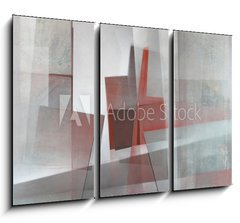 Obraz 3D tdln - 105 x 70 cm F_BB38353538 - Abstraktes Gemlde