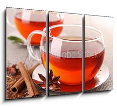 Obraz 3D tdln - 105 x 70 cm F_BB39201664 - cup of tea