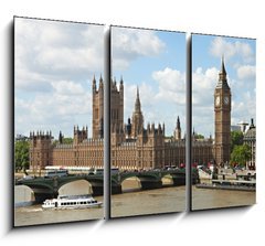Obraz 3D tdln - 105 x 70 cm F_BB39639125 - House of Parliament  in London, UK .