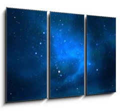 Obraz 3D tdln - 105 x 70 cm F_BB40432391 - Universe filled with stars, nebula and galaxy