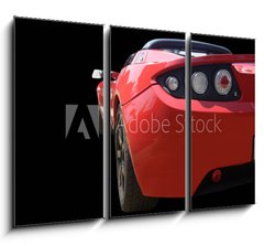 Obraz 3D tdln - 105 x 70 cm F_BB40595419 - Luxury modern car