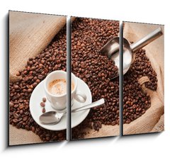 Obraz 3D tdln - 105 x 70 cm F_BB40763209 - Italian Espresso  and Coffee