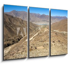 Obraz 3D tdln - 105 x 70 cm F_BB40878990 - Yarlung Tsang Po valley